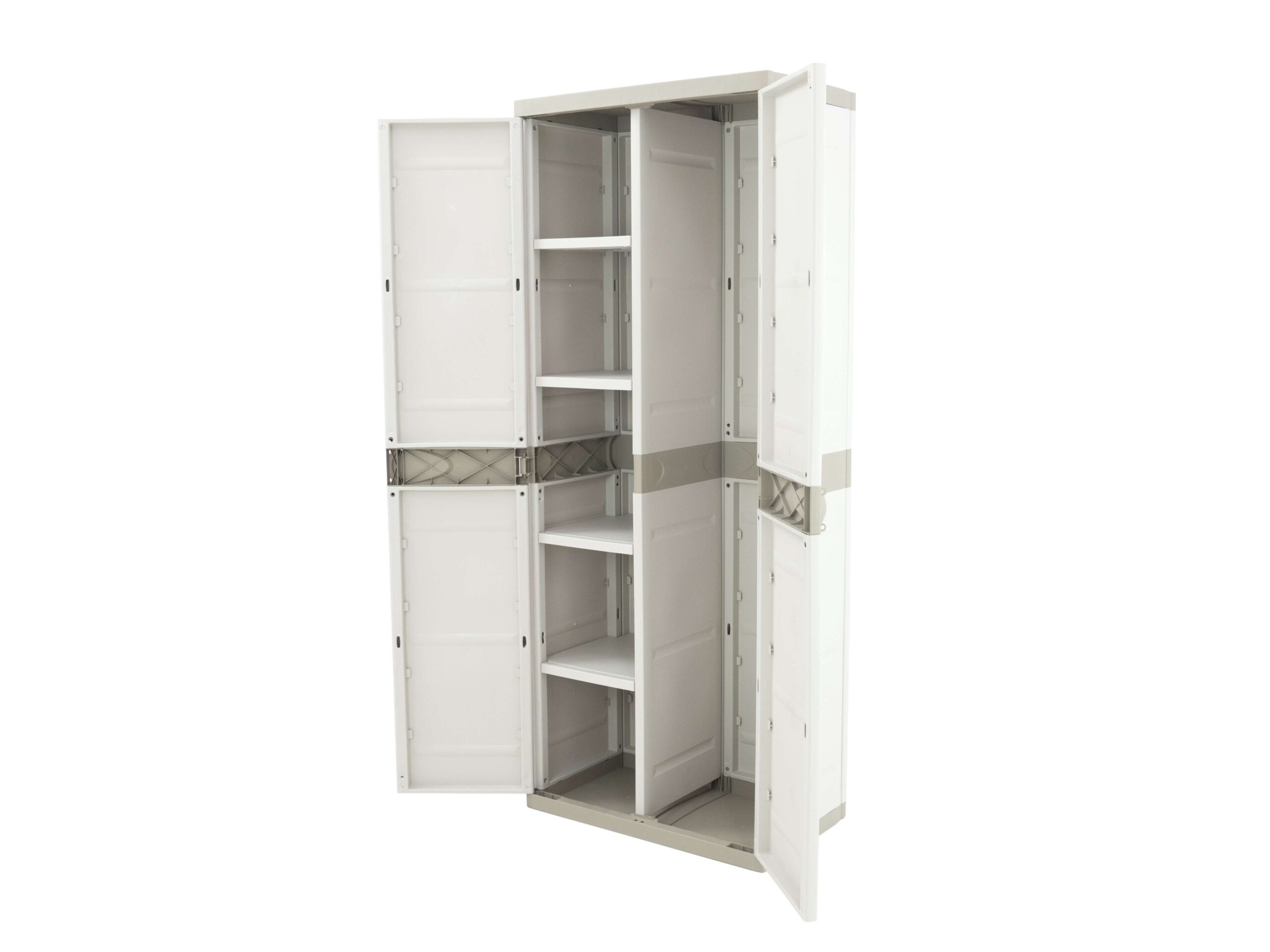 B-LOCKER ARMARIO   ESCOBERO COLOR BEIGE 70CM ANCHO x 176CM DE ALTO x 40